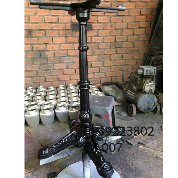Bàn cafe 4 chân đầu lân kiểu pháp C4 007